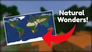 The 7 Natural Wonders on EarthMC!