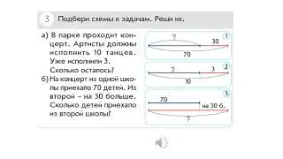 Математика  1класс Урок 75