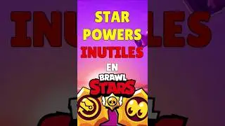 STAR POWERS INÚTILES EN BRAWL STARS 😒 #brawlstars #supercell #shorts