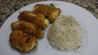 KAŞAR PEYNİRİ DOLGULU TAVUK | ZEYTİNYAĞLI PİRİNÇ PİLAVI