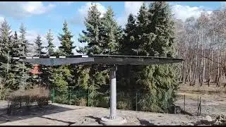 Uderzenie Orkanu #Eunice w nasz Solar Tracker