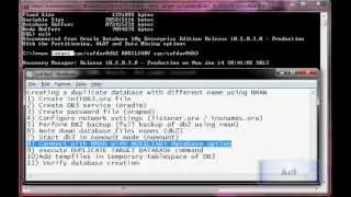 How to Create Oracle Duplicate Database with Recovery Manager RMAN Part 02