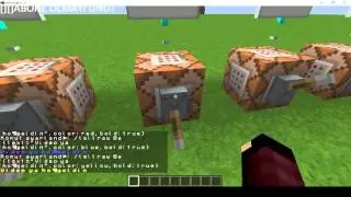 Minecraft İtemverme/Renkli Yazma
