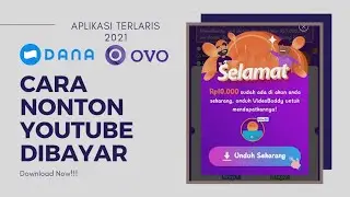 Cara Nonton Video Youtube Dibayar | Aplikasi Penghasil Uang Terbaru 2021