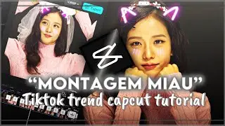 “Meow meow” tiktok trend capcut tutorial