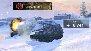 (The sniper tank) Ho-ri || 6700 dmg || wot blitz