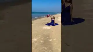 Photoshoot at d beach🏖💙 | Beingnavi 