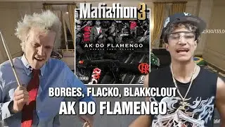 Borges, Flacko, BlakkClout - Ak do Flamengo | Drum Cover on Kai Cenat's Mafiathon 3