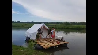 Сплав по Берди на плоту. Чачаход 2020