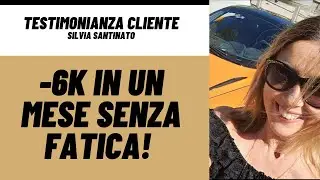 Testimonianza di Angela - Dimagrita 6 kg in un mese e mezzo senza difficoltà