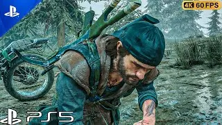 DAYS GONE Stealth Kills - PS5 4K 60FPS HDR - Best Zombie Game | Ultra Realistic - 4K