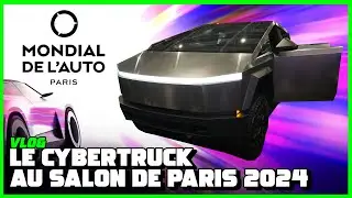 TESLA CYBERTRUCK AU SALON DE L'AUTO PARIS 2024