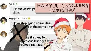 It's beginning to look a lot like.... || haikyuu Text Christmas Special 🎄 ✨