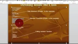 C++ with Class and Object explained