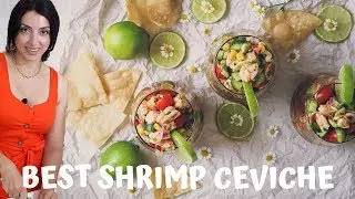 BEST Mexican Shrimp Ceviche Recipe