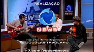 Tito Gonzales & Trio Flamenco Jazz - Encerramento Jornal da Record News - 2012