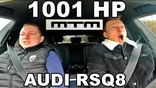 See how the 1001 hp Audi RSQ8 by MTM accelerates: