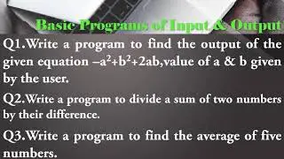 Coding Challenge #4 - Basic Input Output in C Language