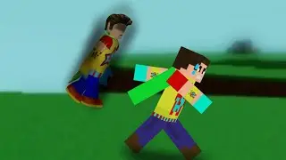 Super Juan David Minecraft vs Super Juan David Roblox | [Dc2]