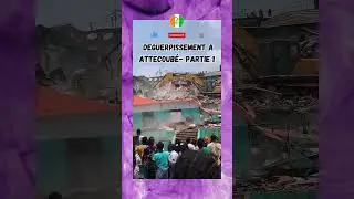 Démolition des maisons à attecoubé 😢 #cotedivoire #buzz #abidjan