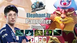 Pangolier Support | Elephant.fy | PANGOLIER POS 4 IS META IN 7.29 | 7.29 Gameplay Highlights