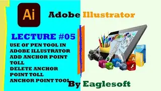 Pen Tool, Add Anchor poinit tool, Delete Anchor point tool, convert Anchor point tool