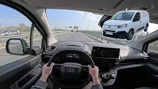 2025 Fiat Doblo (1.5 BlueHDI 100 HP) | POV Drive #24