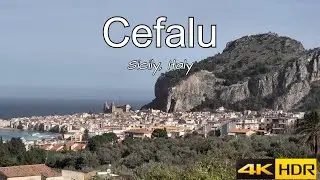 Cefalu, Sicily,  in 4K HDR