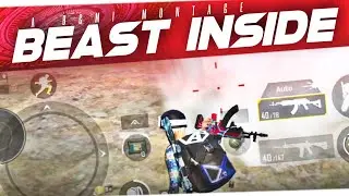 BEAST INSIDE❤️// POCO X3 PRO BGMI MONTAGE // PUBG MOBILE HIGHLIGHTS // Krazy Ninja