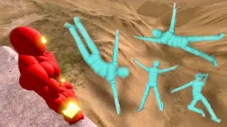 SUPER Powerful NPC Fights the Smart AI!With Active Ragdoll Physics-part 5