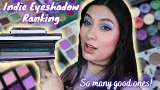 INDIE EYESHADOW PALETTE RANKING + SINGLES | COSMIC BRUSHES, FANTASY COSMETICA, GLAMINATRIX & MORE💗