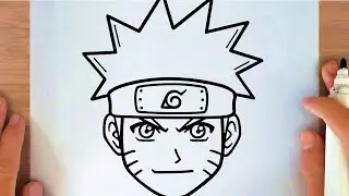 HOW TO DRAW NARUTO UZUMAKI
