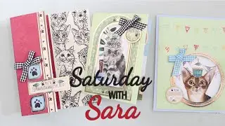 Adorable Cat Card Tutorial | Saturday with Sara