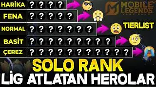 Heroes that helped you climb the ranks in solo rank (Updated Tier List 2026) - Mobile Legends