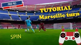 eFootball PES 2022 - 2021 Tutorial HOW TO DRIBBLE - Marseille turn, spin. Easy, beautiful, effective