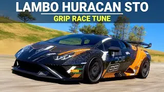 Forza Horizon 5 Tuning - 2020 Lamborghini Huracan STO, FH5 Grip Race Build, Tune & Gameplay