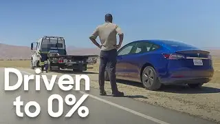 We Drove an EV to 0% and Here's What Happened | Battery Warnings & Roadside Help