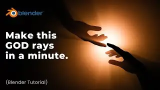 Make God Rays in Blender in a minute.