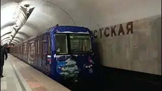 Новогодняя Ока на Калининской линии