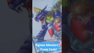 Stunning Digimon Adventure Promo Cards Close Up!! #card #digimontcg #game #bt12 #ex3  #anime