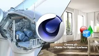 Cinema 4D Objeler Ve Objeleri Ayarlama D3(Cpu-Eğitim)