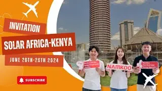 Namkoo Solar Africa Kenya 2024 Invitation
