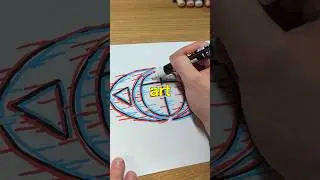 How to draw the GLITCH EFFECT🤯 (easy) 