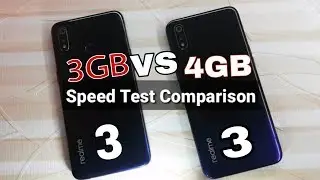 Realme 3 (4GB) vs Realme 3 (3GB RAM) Speed Test Comparison?