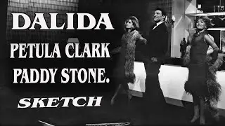 Dalida, Petula Clark et Paddy Stone Numéro de danse / Dalida Officiel