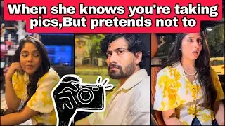 When She Pretending Not to Know for More Clicks  #varshasinghrajput #funnyvideo