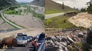 Severe Rain Storm Destroys Parts of Yellowstone National Park, Forcing Closure