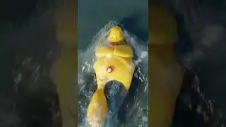 CANNICS AT THE GAMES - Marathon Swimming #shorts #crazy #funny #fail #3dstudio #animation #frankfurt