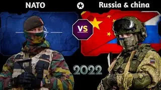 Nato vs Russia & China | AI Only Timelapse