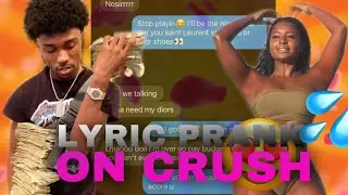 Scorey “DIOR YOU” Lyric Prank on Crush😍 *gets intense*